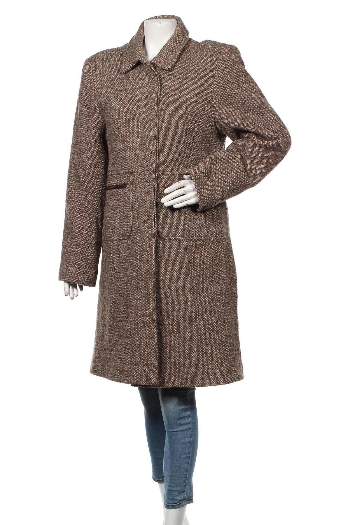 Γυναικείο παλτό Repeat, Μέγεθος L, Χρώμα  Μπέζ, Τιμή 106,39 €