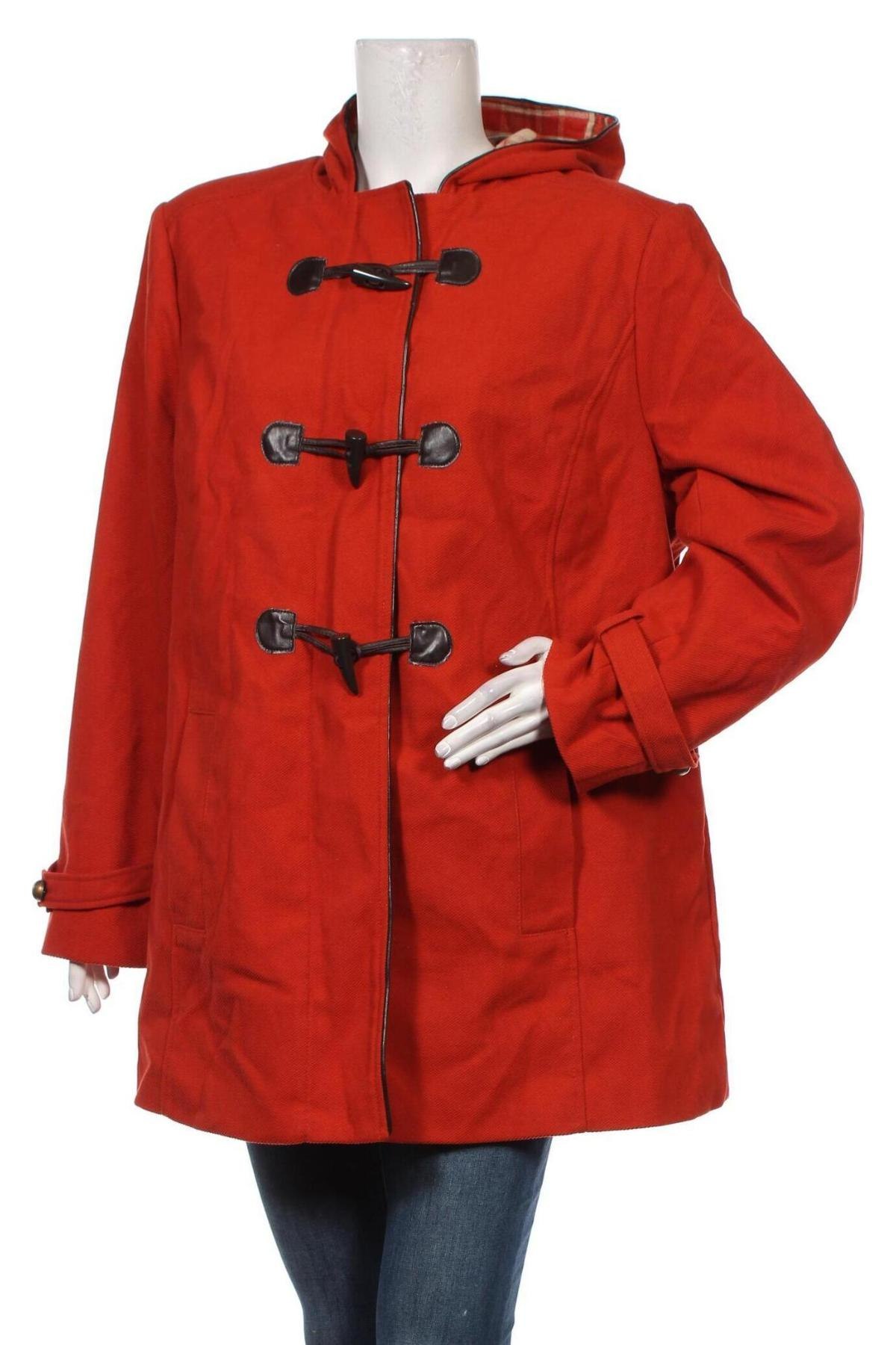 Γυναικείο παλτό Target, Μέγεθος L, Χρώμα Πορτοκαλί, Τιμή 82,48 €