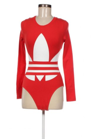 Γυναικεία μπλούζα-Κορμάκι Adidas Originals, Μέγεθος S, Χρώμα Κόκκινο, Τιμή 32,95 €