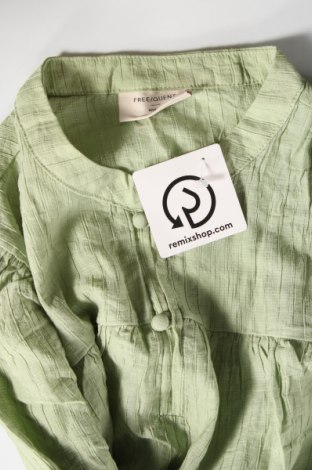 Γυναικεία μπλούζα Free Quent, Μέγεθος M, Χρώμα Πράσινο, Τιμή 14,85 €