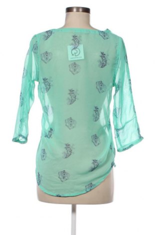 Дамска блуза Garcia Jeans, Размер M, Цвят Зелен, Цена 24,00 лв.