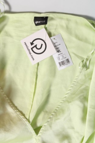 Дамска блуза Gina Tricot, Размер XL, Цвят Зелен, Цена 6,40 лв.