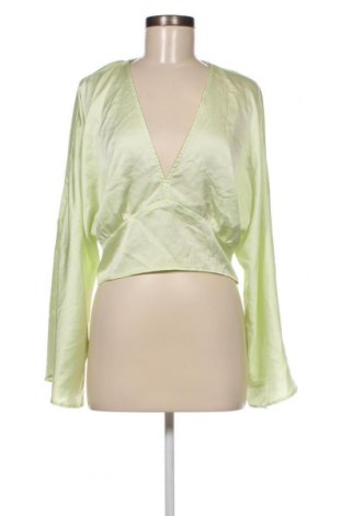 Bluză de femei Gina Tricot, Mărime XL, Culoare Verde, Preț 18,42 Lei