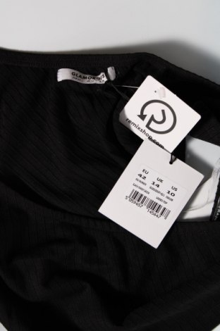Γυναικεία μπλούζα Glamour, Μέγεθος L, Χρώμα Μαύρο, Τιμή 2,40 €