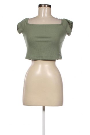 Γυναικεία μπλούζα Hollister, Μέγεθος L, Χρώμα Πράσινο, Τιμή 3,34 €