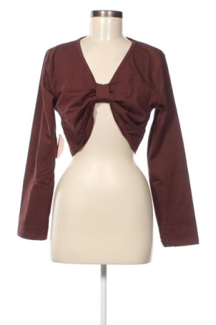 Дамска блуза Little Mistress, Размер L, Цвят Кафяв, Цена 5,04 лв.