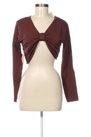 Дамска блуза Little Mistress, Размер XL, Цвят Кафяв, Цена 5,04 лв.