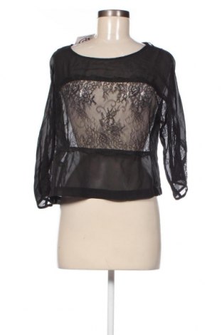 Γυναικεία μπλούζα Mango, Μέγεθος XS, Χρώμα Μαύρο, Τιμή 1,64 €