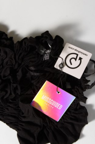 Γυναικεία μπλούζα Missguided, Μέγεθος L, Χρώμα Μαύρο, Τιμή 4,00 €