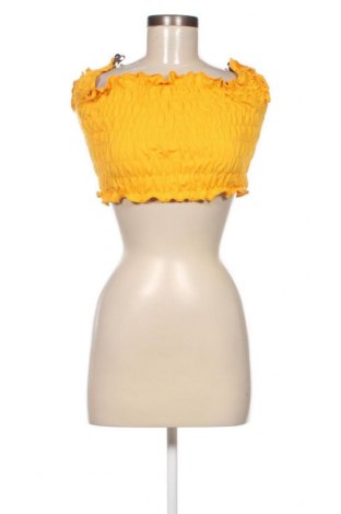 Γυναικεία μπλούζα Missguided, Μέγεθος L, Χρώμα Κίτρινο, Τιμή 4,31 €