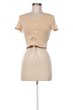 Γυναικεία μπλούζα Monki, Μέγεθος S, Χρώμα  Μπέζ, Τιμή 10,82 €