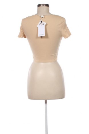 Γυναικεία μπλούζα Monki, Μέγεθος S, Χρώμα  Μπέζ, Τιμή 10,82 €