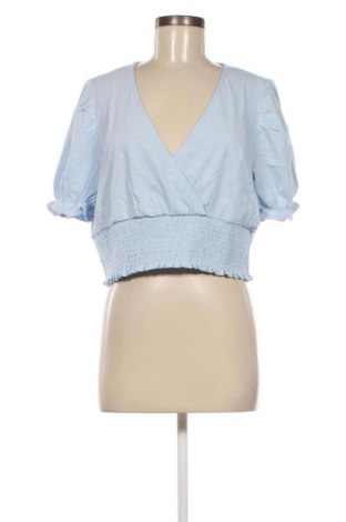 Дамска блуза Monki, Размер XL, Цвят Син, Цена 6,09 лв.