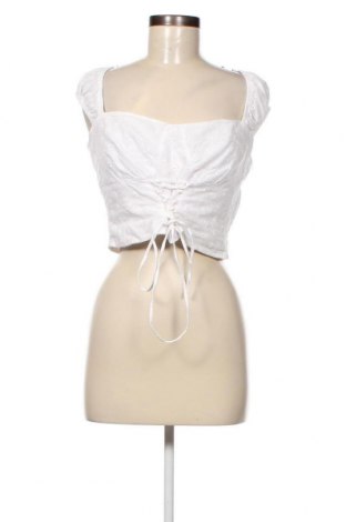 Γυναικεία μπλούζα NA-KD, Μέγεθος XL, Χρώμα Λευκό, Τιμή 4,45 €