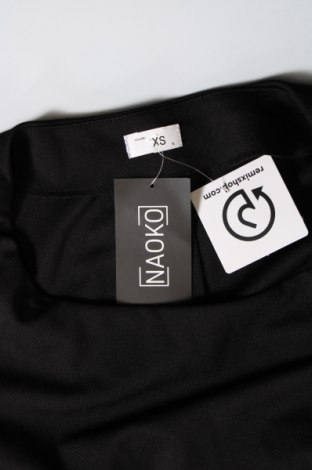 Γυναικεία μπλούζα Naoko, Μέγεθος XS, Χρώμα Μαύρο, Τιμή 3,36 €