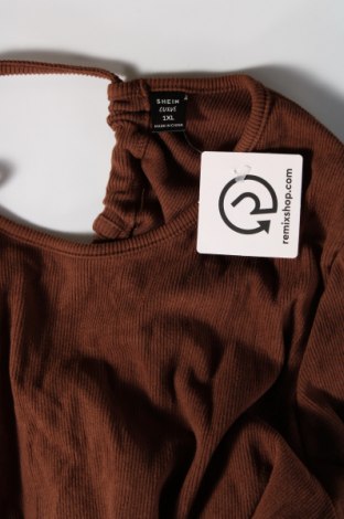Damen Shirt SHEIN, Größe XL, Farbe Braun, Preis € 3,84
