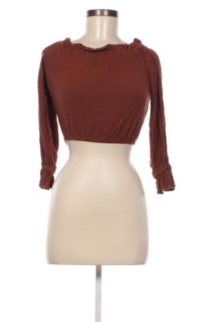 Γυναικεία μπλούζα VILA, Μέγεθος XS, Χρώμα Πορτοκαλί, Τιμή 2,47 €