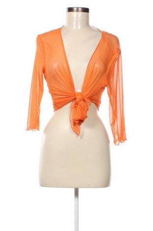 Damen Strickjacke, Größe S, Farbe Orange, Preis 4,03 €