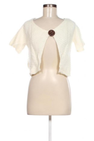 Damen Strickjacke, Größe M, Farbe Weiß, Preis 2,22 €