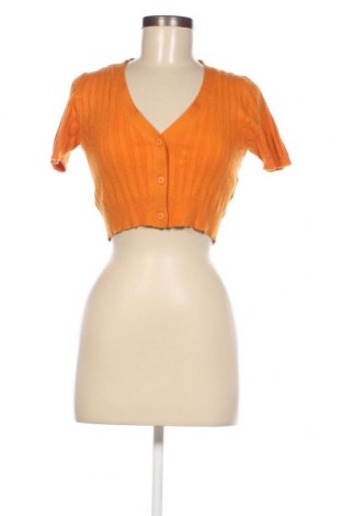 Дамска жилетка Pull&Bear, Размер M, Цвят Оранжев, Цена 10,58 лв.