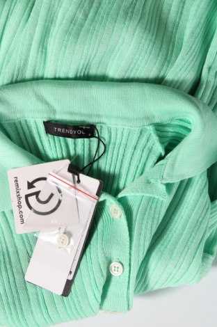 Γυναικεία ζακέτα Trendyol, Μέγεθος M, Χρώμα Πράσινο, Τιμή 4,93 €