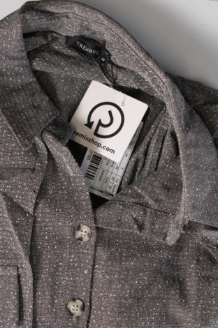 Γυναικείο πουκάμισο Trendyol, Μέγεθος M, Χρώμα Γκρί, Τιμή 3,71 €