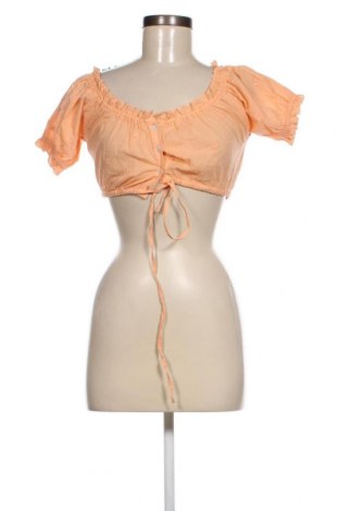 Γυναικείο πουκάμισο Urban Outfitters, Μέγεθος XS, Χρώμα Πορτοκαλί, Τιμή 4,45 €