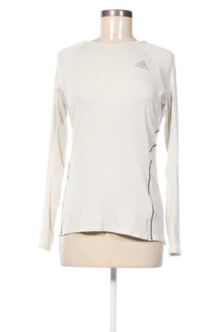 Damen Sport Shirt Adidas, Größe M, Farbe Beige, Preis 40,72 €