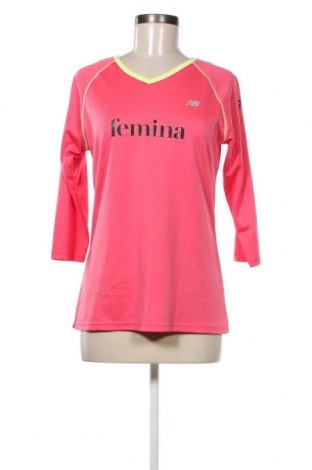 Γυναικεία αθλητική μπλούζα New Balance, Μέγεθος M, Χρώμα Ρόζ , Τιμή 6,24 €