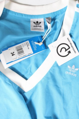 Γυναικείο t-shirt Adidas Originals, Μέγεθος XS, Χρώμα Μπλέ, Τιμή 29,90 €