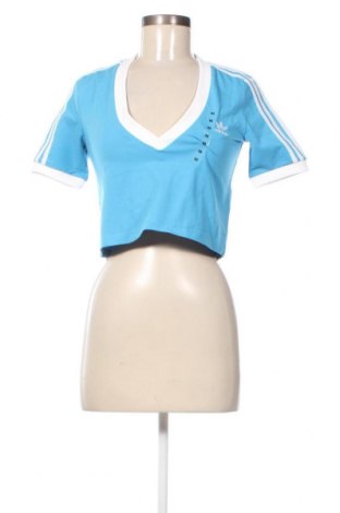 Tricou de femei Adidas Originals, Mărime M, Culoare Albastru, Preț 47,70 Lei