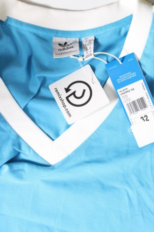 Дамска тениска Adidas Originals, Размер XXS, Цвят Син, Цена 19,72 лв.