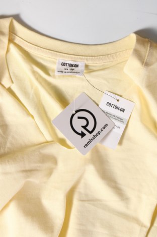 Damski T-shirt Cotton On, Rozmiar XS, Kolor Żółty, Cena 55,97 zł