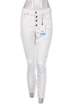 Γυναικείο Τζίν H.I.S, Μέγεθος M, Χρώμα Λευκό, Τιμή 8,06 €