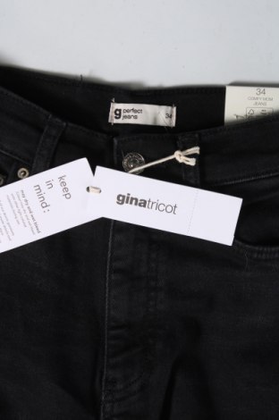 Damskie jeansy Perfect Jeans By Gina Tricot, Rozmiar XS, Kolor Czarny, Cena 41,69 zł
