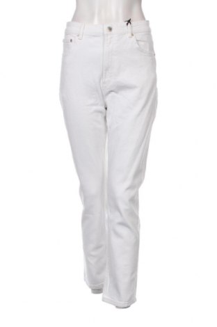 Γυναικείο Τζίν Pull&Bear, Μέγεθος L, Χρώμα Λευκό, Τιμή 11,86 €