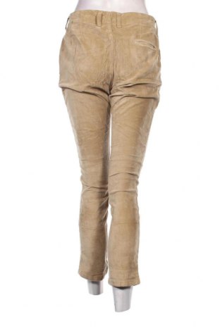 Pantaloni de velvet de femei, Mărime S, Culoare Bej, Preț 12,40 Lei