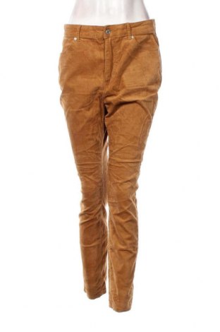 Pantaloni de velvet de femei Pimkie, Mărime M, Culoare Bej, Preț 12,40 Lei