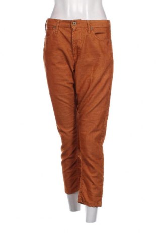 Pantaloni de velvet de femei Please, Mărime M, Culoare Maro, Preț 16,12 Lei