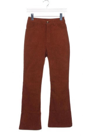 Γυναικείο κοτλέ παντελόνι SHEIN, Μέγεθος XS, Χρώμα Καφέ, Τιμή 4,74 €