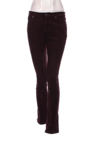 Pantaloni de velvet de femei Uniqlo, Mărime M, Culoare Roșu, Preț 19,08 Lei