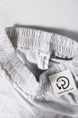 Γυναικείο κοντό παντελόνι Collusion, Μέγεθος S, Χρώμα Γκρί, Τιμή 3,90 €