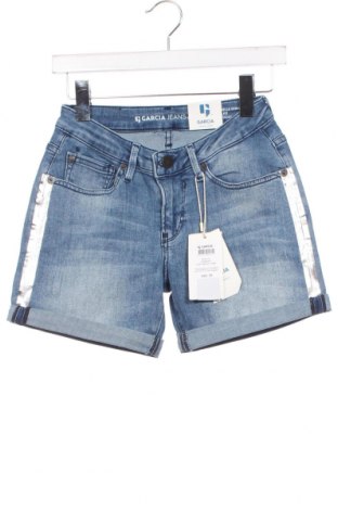 Pantaloni scurți de femei Garcia, Mărime XS, Culoare Albastru, Preț 236,84 Lei