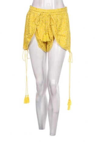 Дамски къс панталон Glamorous, Размер M, Цвят Жълт, Цена 15,84 лв.