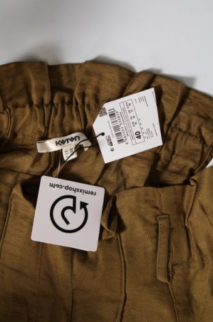 Дамски къс панталон Koton, Размер M, Цвят Зелен, Цена 9,02 лв.