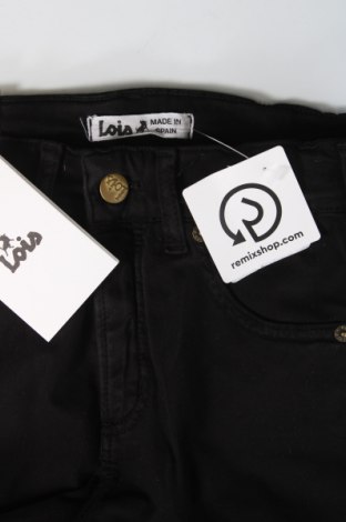 Дамски къс панталон Lois, Размер XS, Цвят Черен, Цена 13,26 лв.