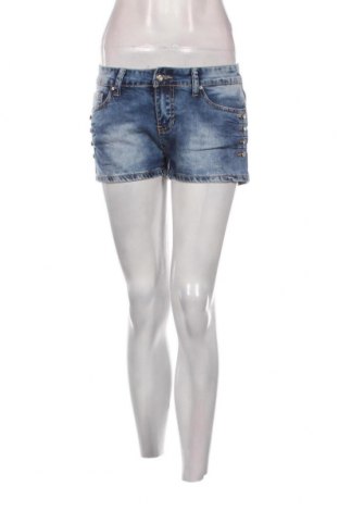 Γυναικείο κοντό παντελόνι M.Sara, Μέγεθος S, Χρώμα Μπλέ, Τιμή 1,75 €
