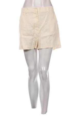 Γυναικείο κοντό παντελόνι NA-KD, Μέγεθος L, Χρώμα Κίτρινο, Τιμή 9,28 €