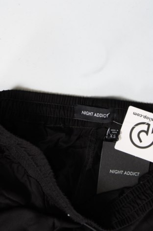 Дамски къс панталон NIGHT ADDICT, Размер XS, Цвят Черен, Цена 7,92 лв.