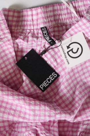 Γυναικείο κοντό παντελόνι Pieces, Μέγεθος S, Χρώμα Ρόζ , Τιμή 3,92 €
